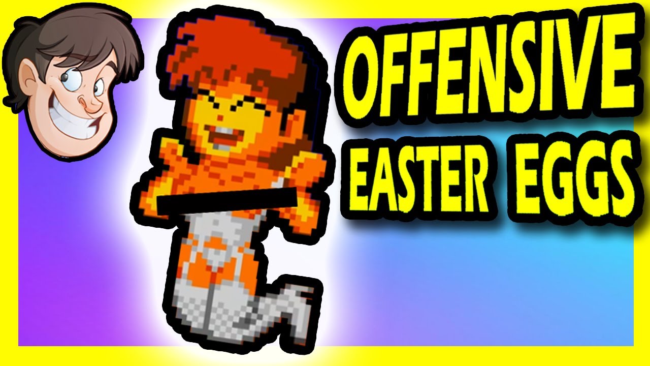 OFFENSIVE Easter Eggs Discovered in Games...