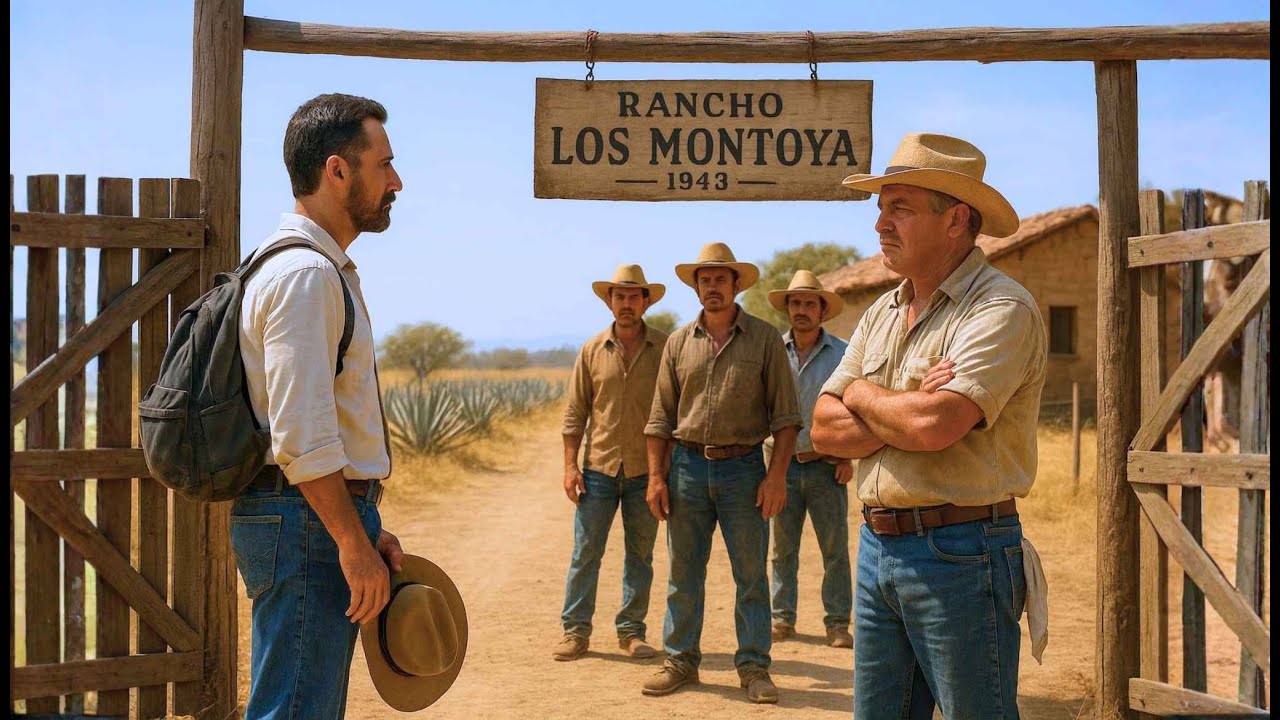 “Estaba pasando por aquí y vi que este rancho lleva mi apellido” — Dijo el Forastero al Ranchero