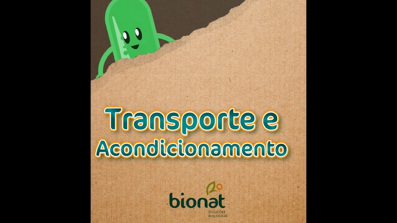 Acondicionamento, Armazenamento e Transporte dos produtos biol&oacute;gicos.