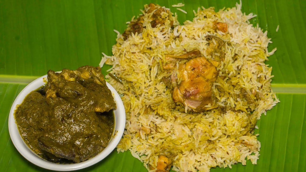 ತುಳು Chicken Green Masala Biryani ಪಚ್ಚೆ ಮಸಾಲೆ ಕೋರಿದ ಬಿರಿಯಾನಿ Tulu Recipe CountNCook