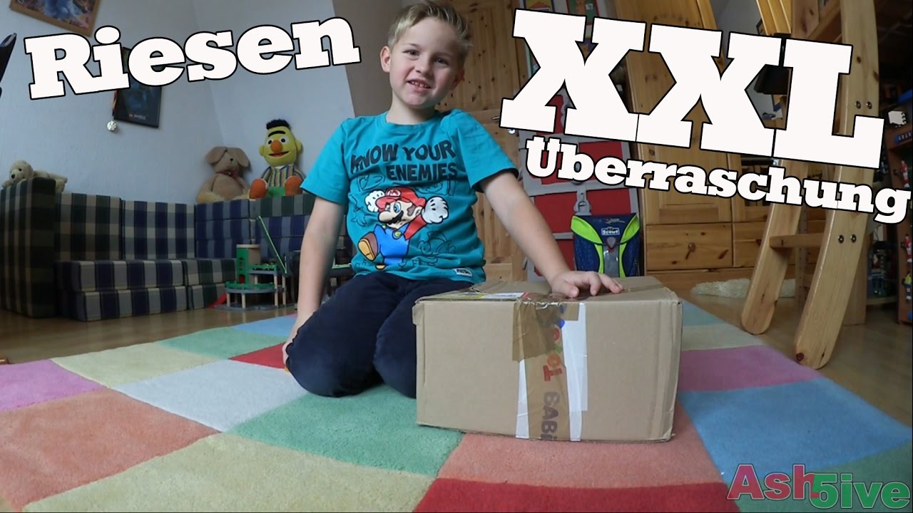 Riesen XXL Super Überraschung im Fanpost Paket von Melissa  👦 Ash5ive 🙃 Spielzeug und Kinder Kanal