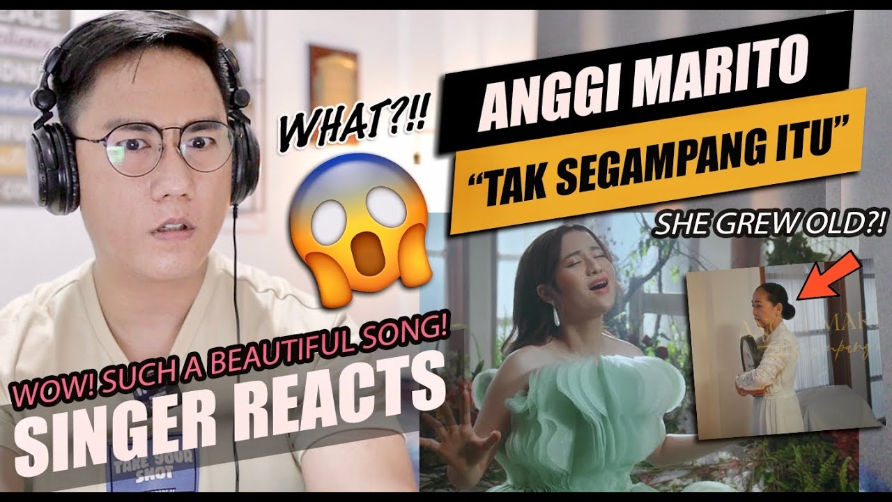 Anggi Marito - Tak Segampang Itu (Official Music Video) | SINGER REACTION