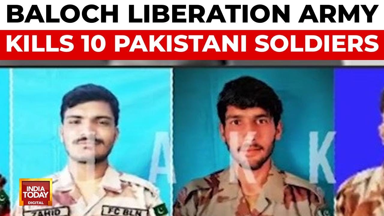 Baloch Liberation Army Kills 10 Pakistani Army Personnel In IED Attack In Quetta | India Today News