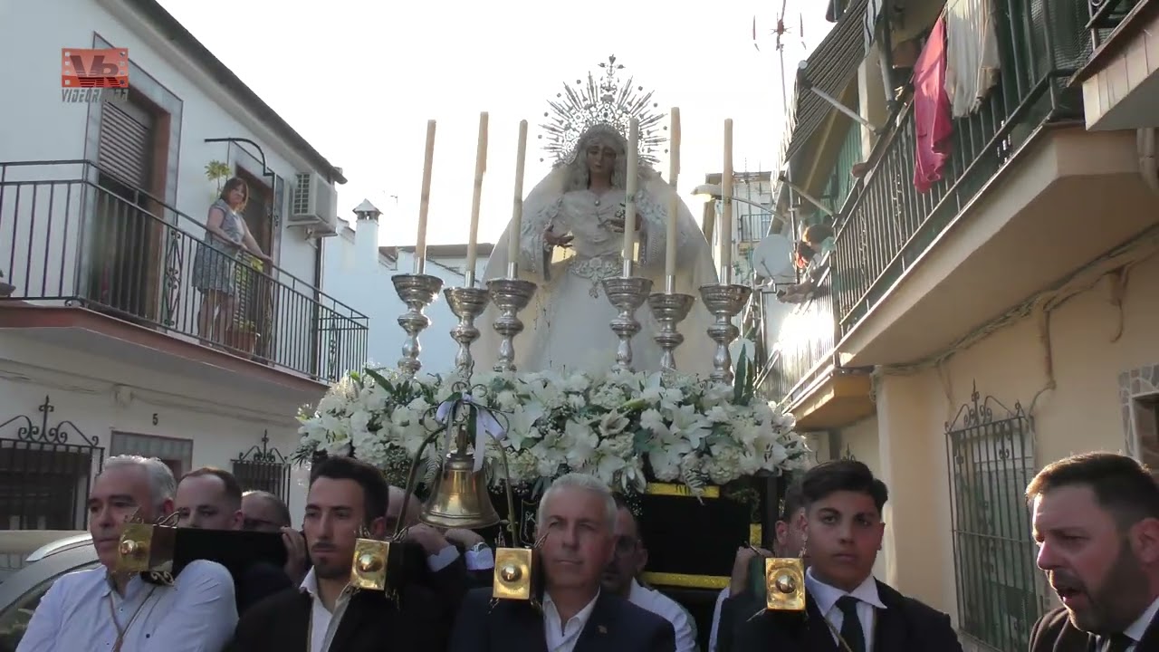 María Santísima de la Esperanza. 4K .Traslado. Ronda 2025