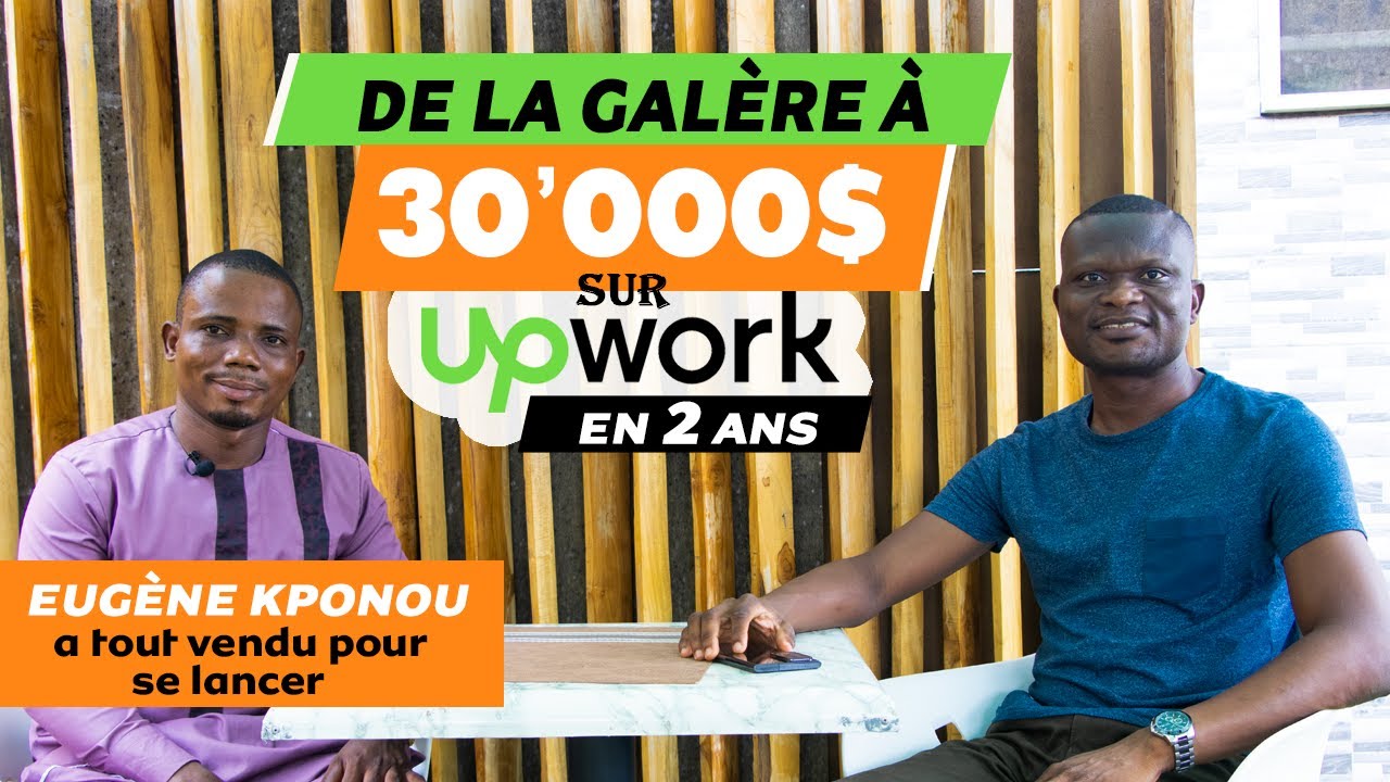 De la gal&egrave;re &agrave; Millionnaire en tant que Freelance sur le Web (Interview avec Eug&egrave;ne Kponou)