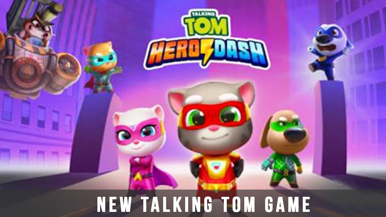 Talking Tom Hero Dash  - Gameplay ( Android / iOS)
