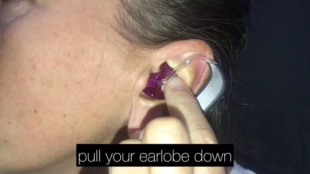 How to put your Hearing Aid in