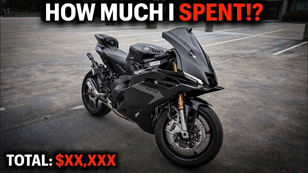 How Much Does A Sportbike REALLY Cost? | Yamaha R9 Mod List