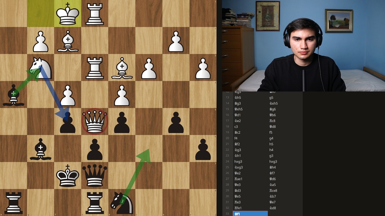 Solving a 2900 Rated Chess Puzzle in 50 Minutes
