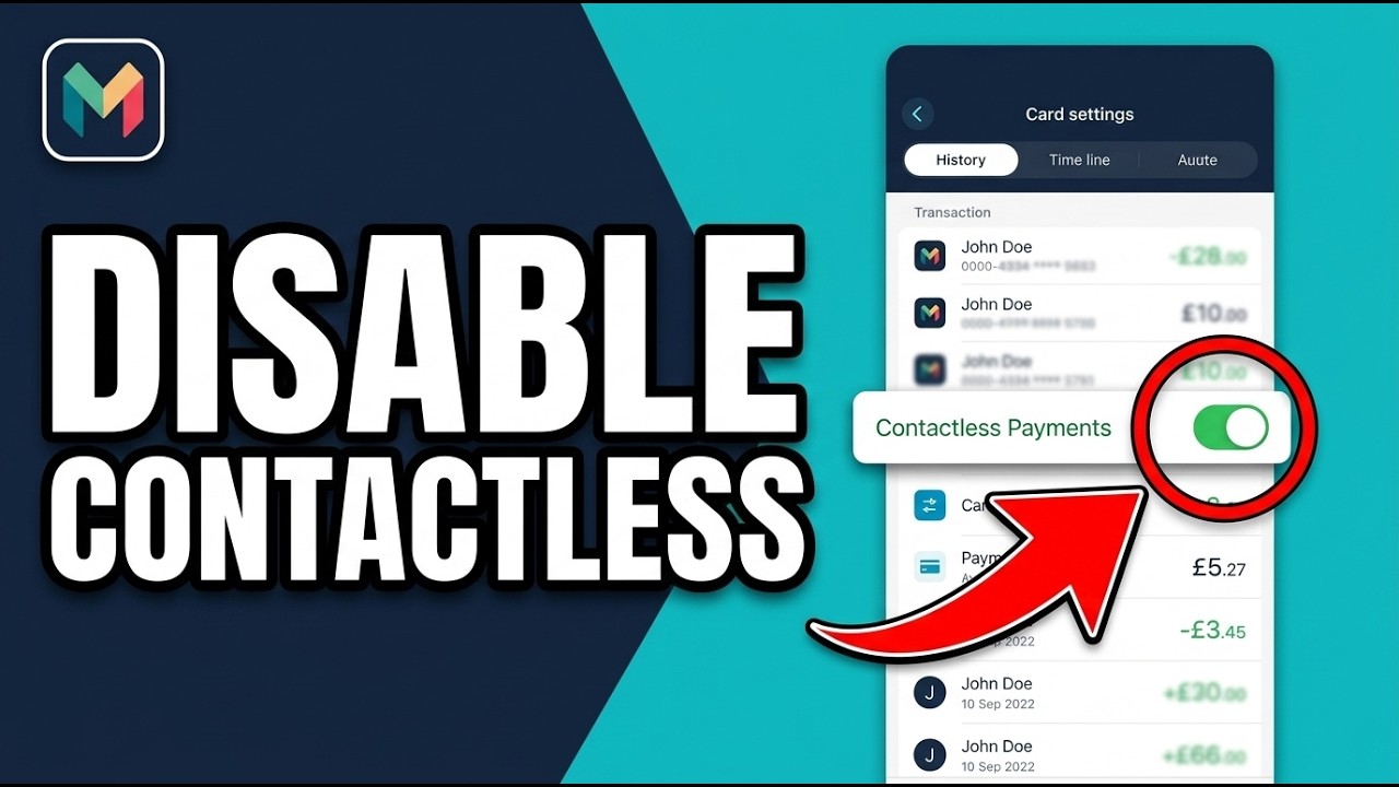 How to Disable Contactless in Monzo 2026 (Fastest Way)