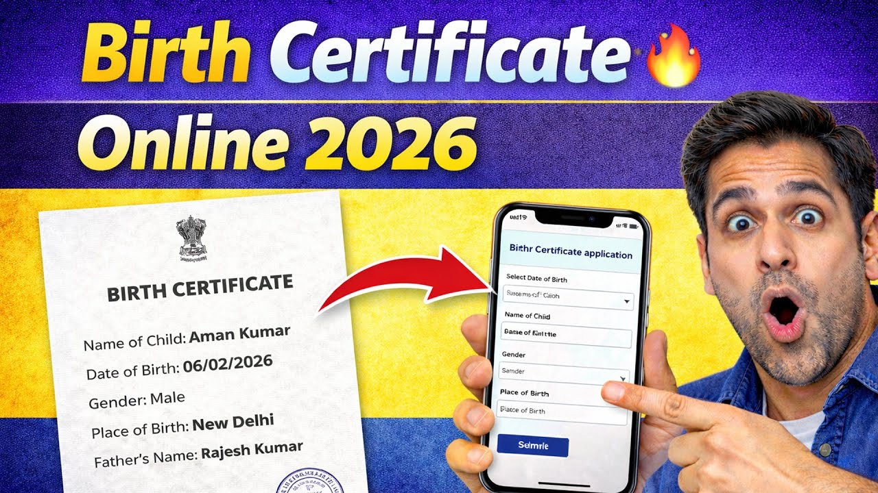 Birth Certificate Online 2026 | How to make Birth Certificate | How to make Janam Praman