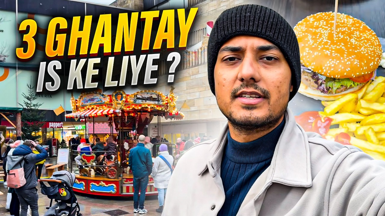 Pindi Se Germany Tak Ka Safar! Faheem Ko Chornay Fulda Gaye 🚗💨 | Deraywala vlog # 16 #deraywala