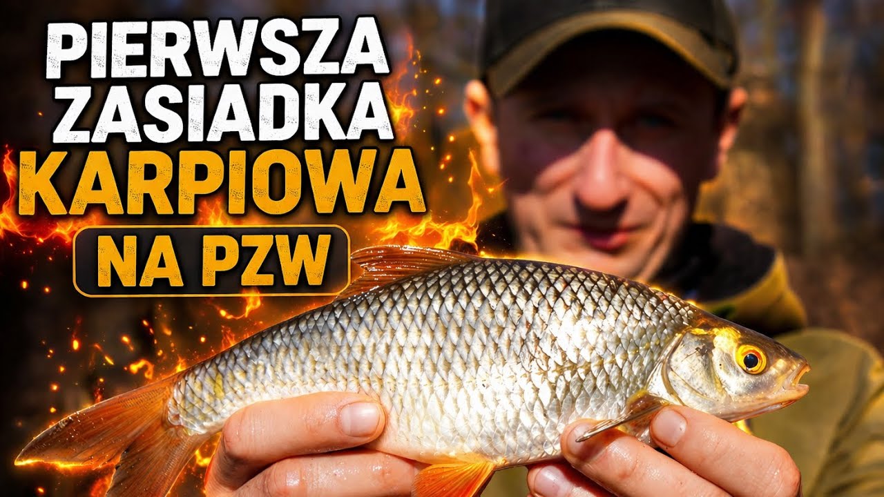 PIERWSZA ZASIADKA KARPIOWA NA PZW 2026