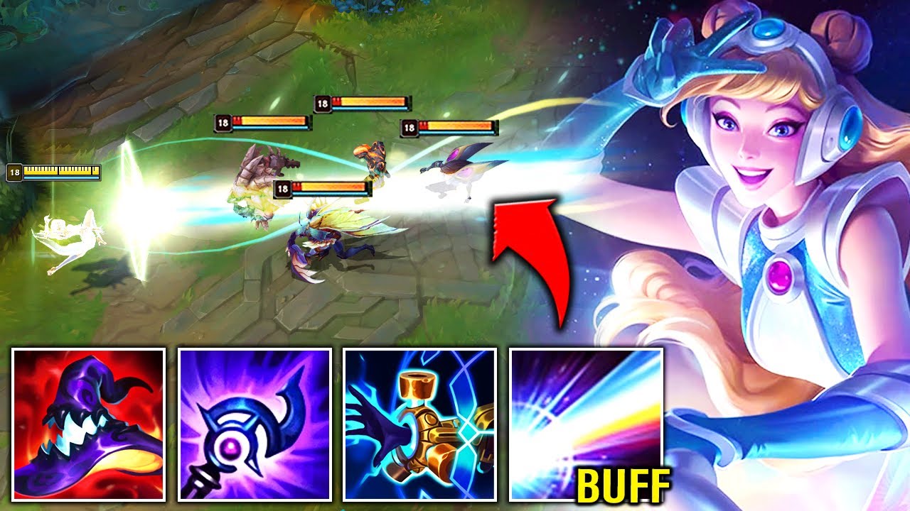 RIOT JUST OVER BUFFED LUX AND HER LASER IS BROKEN NOW (3000 DAMAGE ULTS)