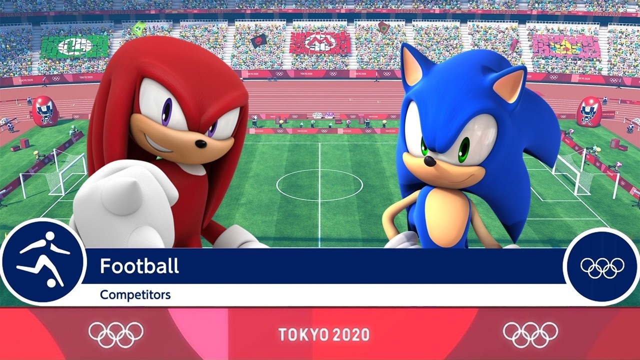Mario & Sonic at the Tokyo 2020 Olympic Games - Knuckles/Blaze Vs. Sonic/Vector