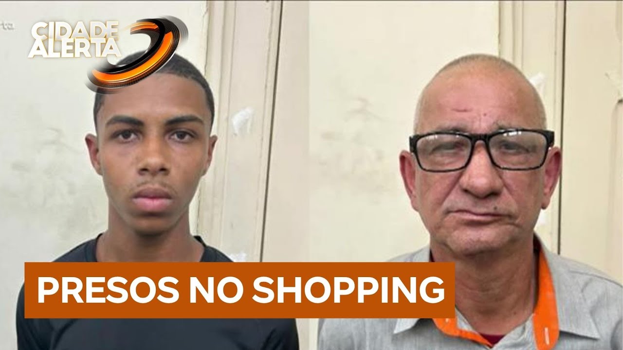 Pol&iacute;cia se junta a seguran&ccedil;as de shopping para prender suspeitos de assalto a joalheria