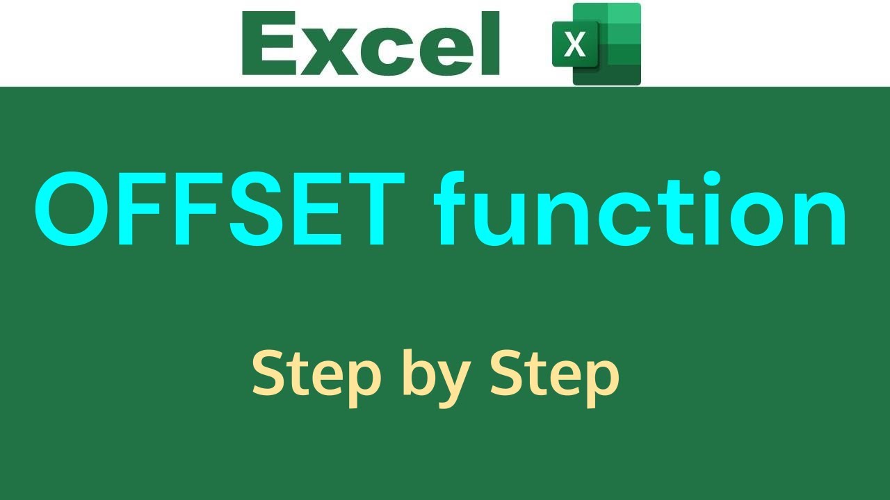 OFFSET Function Explained - Excel