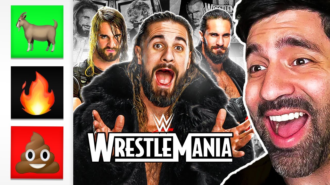 Рейтинг КАЖДОГО матча Сета Роллинса на WrestleMania (рейтинг WWE Tier)