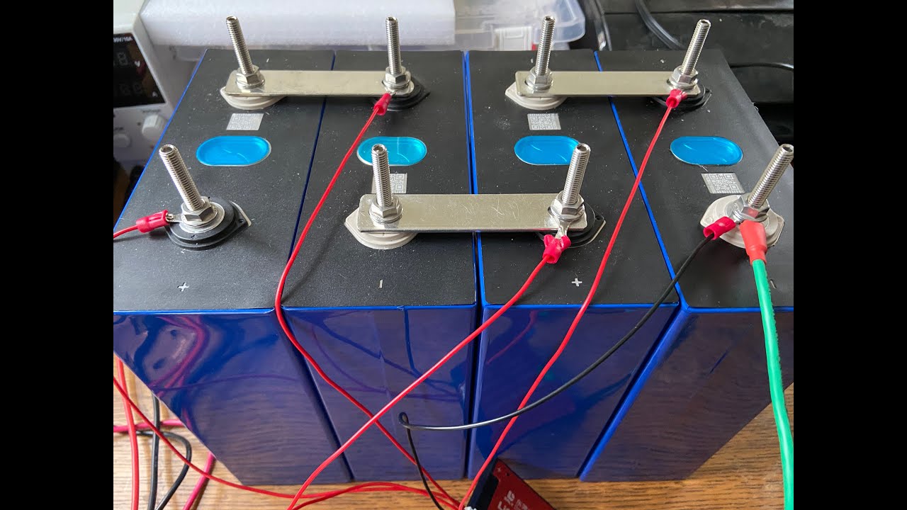 How to Connect Battery Cells in Series and Parallel - w/ Large Lifepo4 Cells