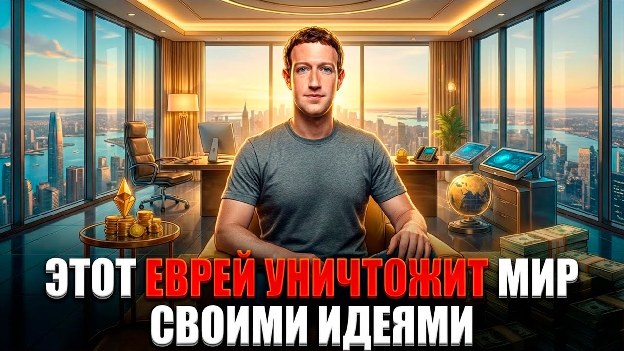 САМЫЙ БОГАТЫЙ ЕВРЕЙ В МИРЕ СЕГОДНЯ: ОН СОЗДАЁТ НАШУ РЕАЛЬНОСТЬ