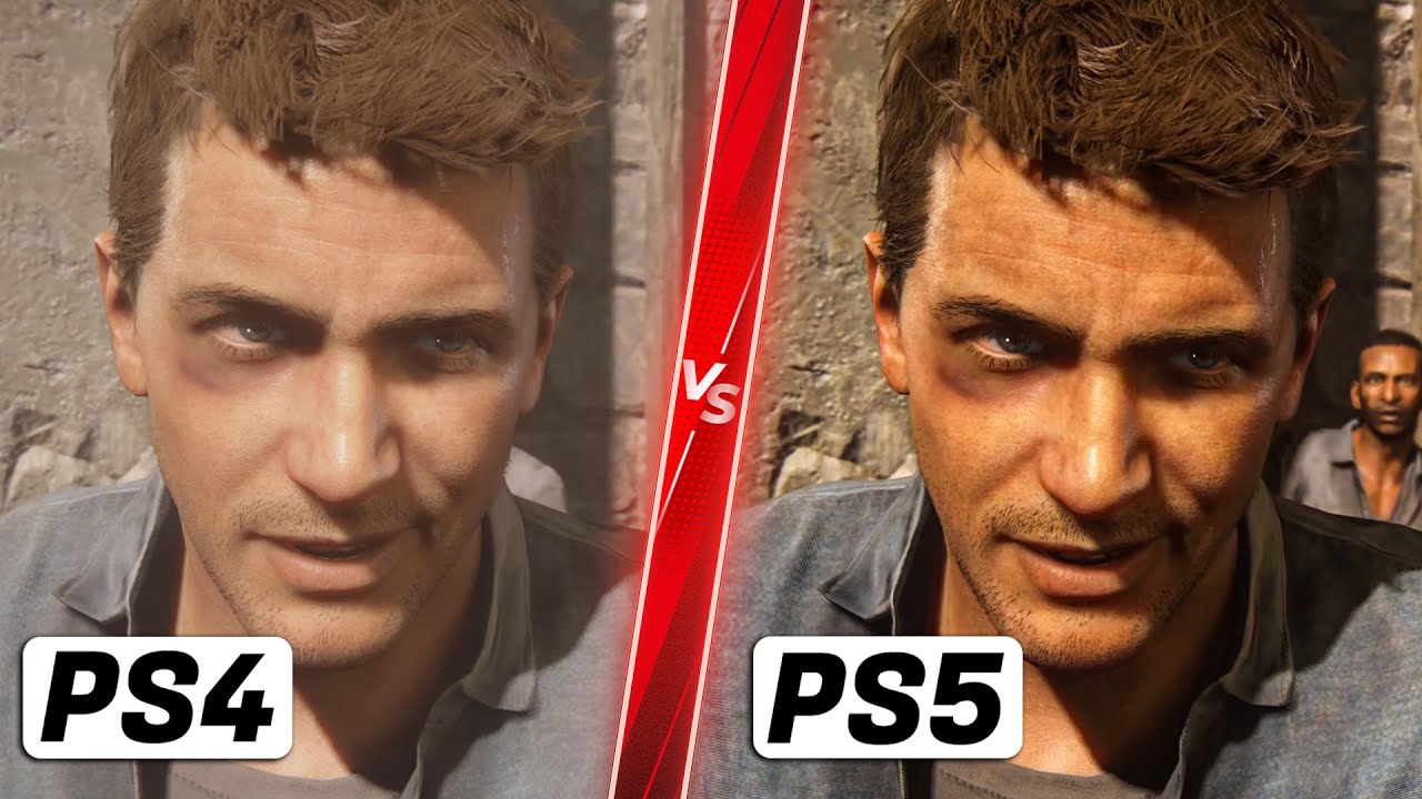 Uncharted: 4 Remastered на PS5 против оригинала &mdash; прямое сравнение! Внимание к деталям и графике!