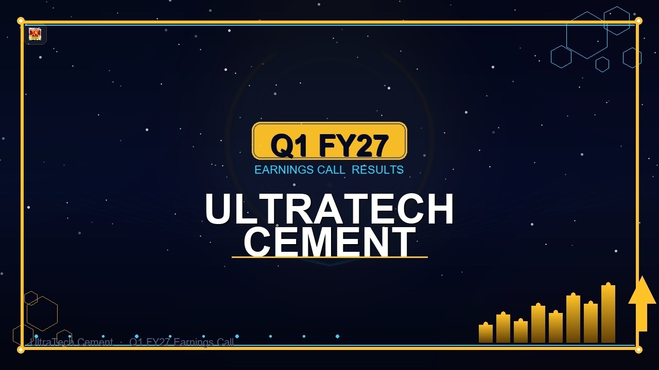 UltraTech Cement Q1 FY27 Quarterly Concall Highlights | Key Takeaways & Outlook #UltratechCement #Q1