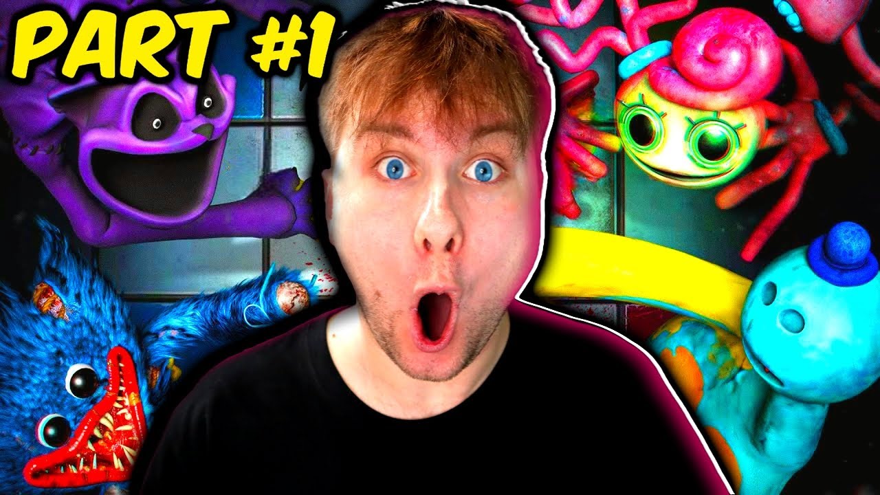 HRAJU VŠECHNY POPPY PLAYTIME CHAPTERY... PART 1 😲