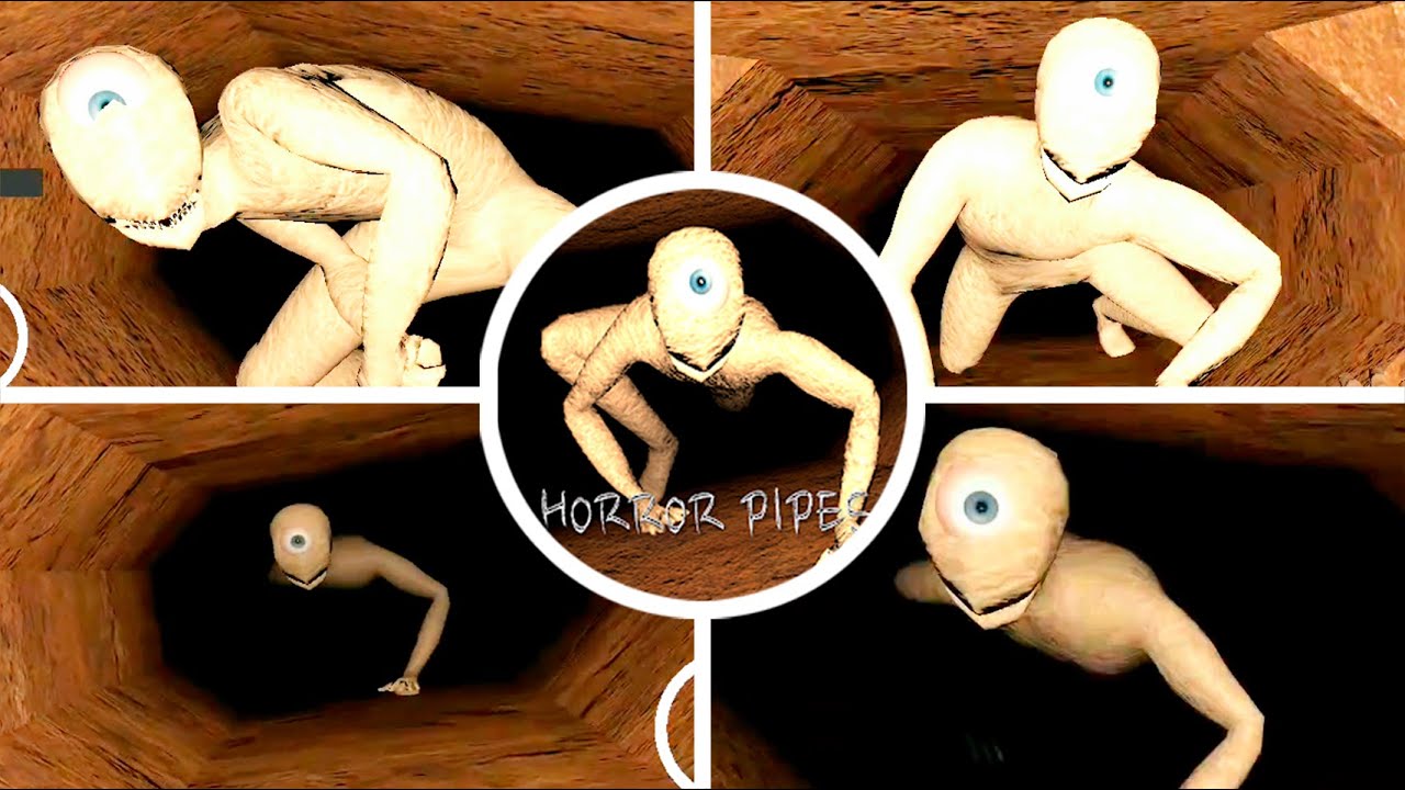 Jogando Horror Pipes (Horror Maze Game)