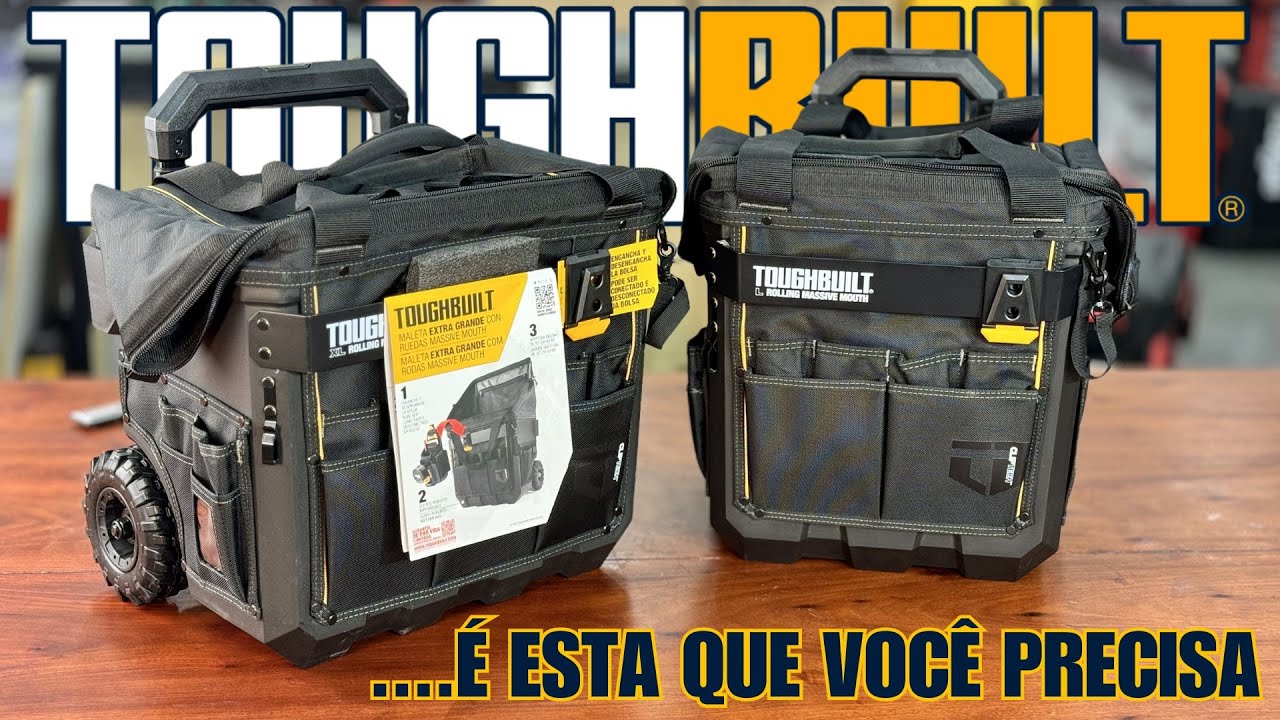 TOUGHBUILT Rolling Massive Mouth L TB-CT-61-14 L É DESTA QUE VOCÊ PRECISA 