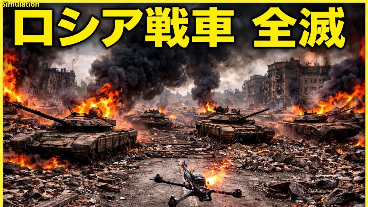 【歴史的瞬間】ロシア戦車軍団が消えた日 ― プーチン敗北の決定的証拠 | AI再現