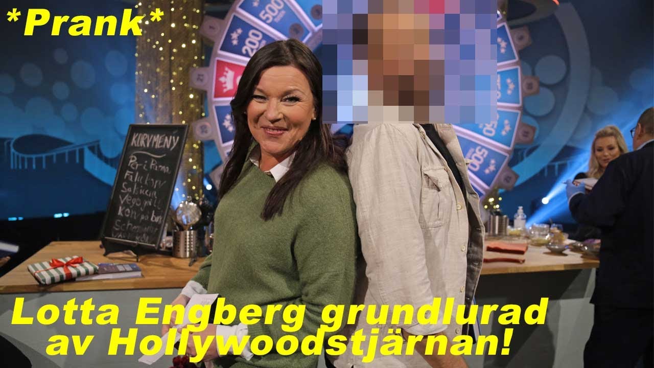 Filmstjärnan toköverraskar Lotta Engberg!
