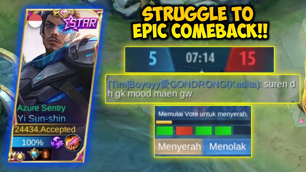 EPIC COMEBACK YSS WHEN ENEMY DESTROYS MY TEAMMATE | YSS FASTFARMING GAMEPLAY - Dlynnn