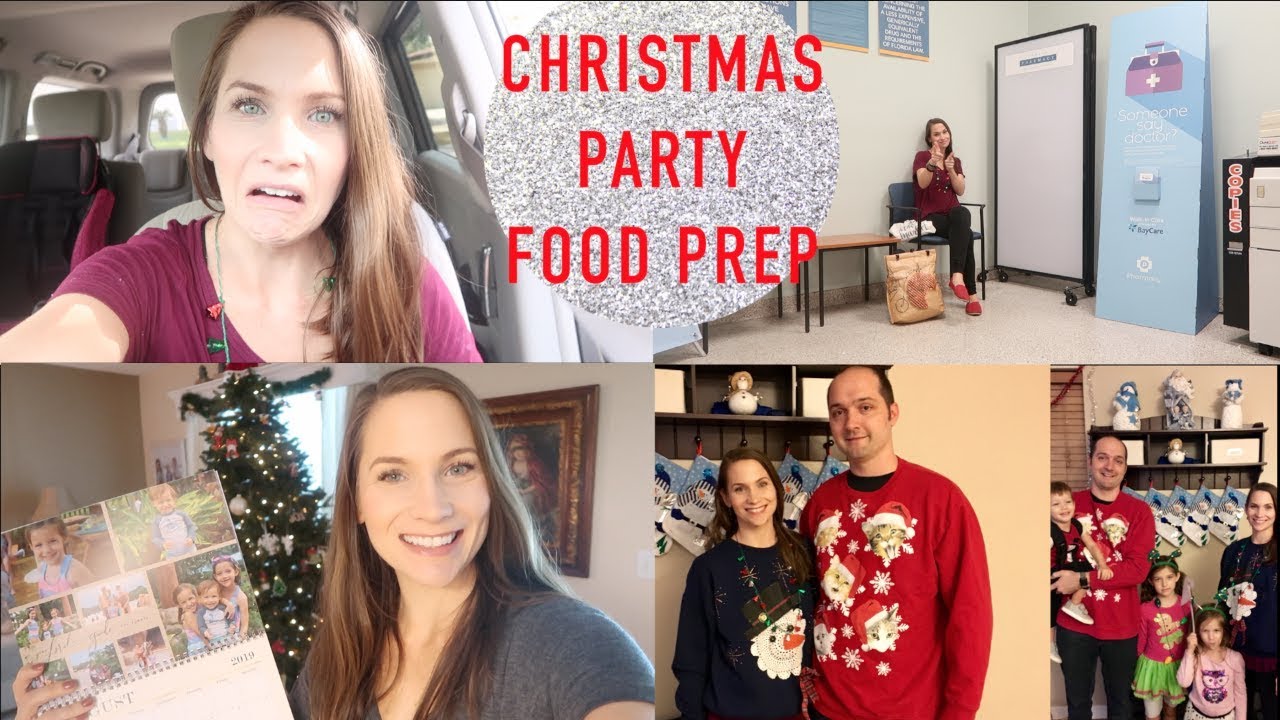 Ugly Christmas Sweater Party Prep & White Elephant Gift Ideas + Flu Shot....