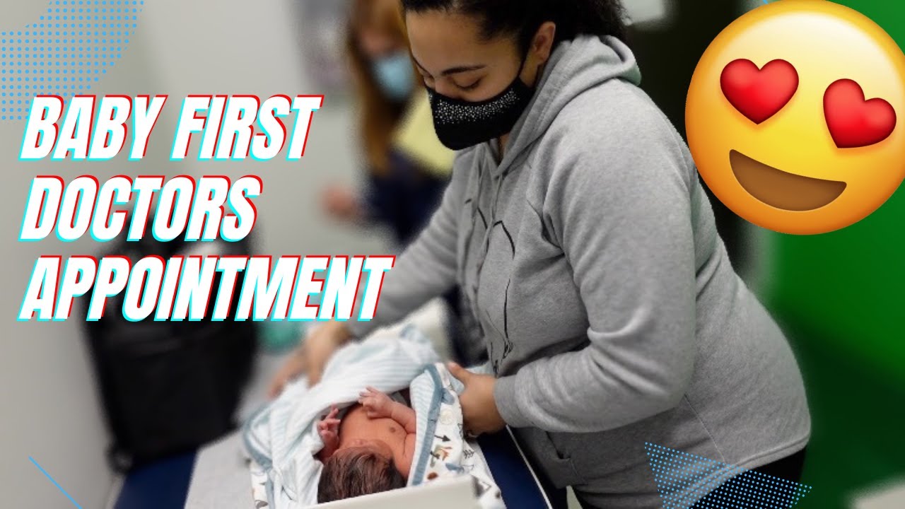 BABY JULIEN FIRST DOCTOR'S APPOINTMENT