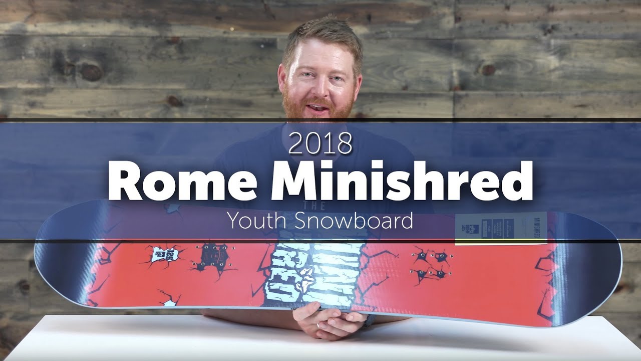 2018 Rome Minishred Youth Snowboard