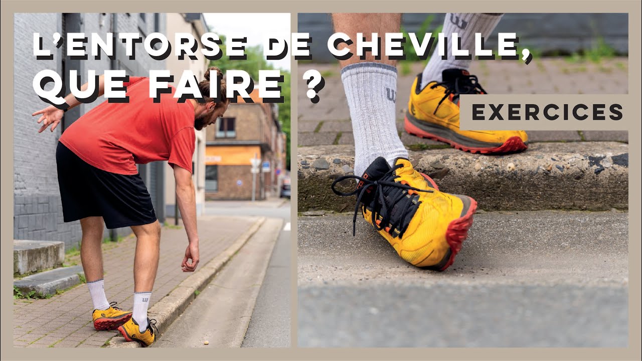 L'entorse de cheville, que faire ? Explications kiné