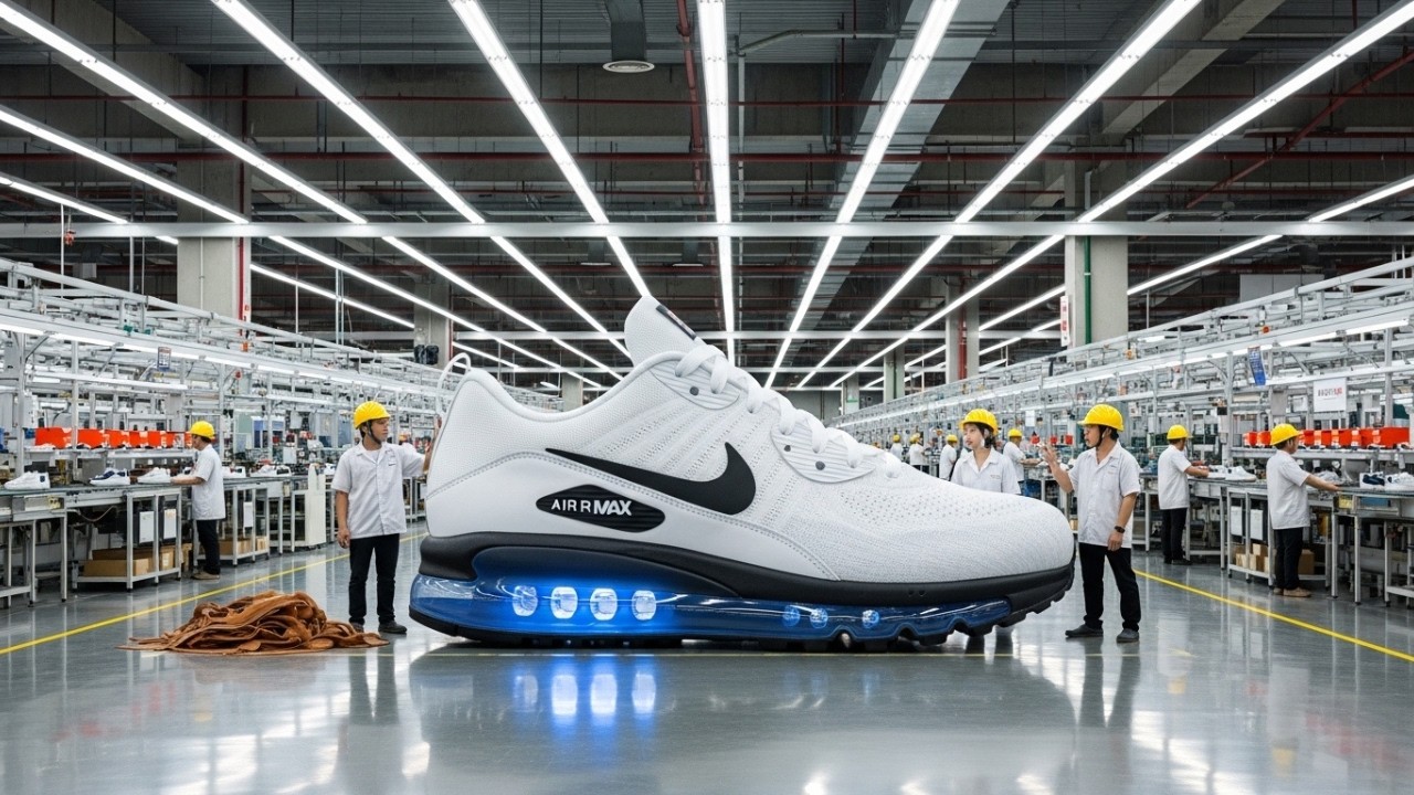 How Nike Shoes Are Made Inside the Factory Behind 1 Billion Pairs a Year
