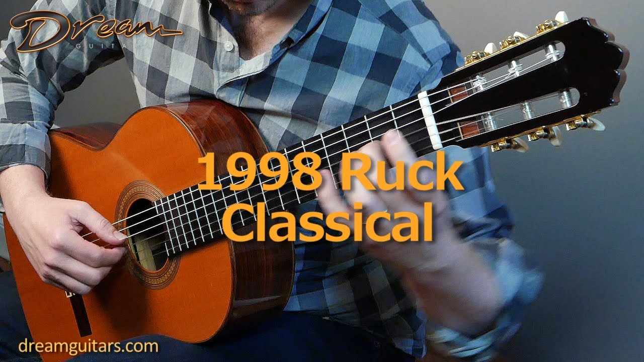 1998 Ruck Classical, Indian Rosewood & Engelmann Spruce
