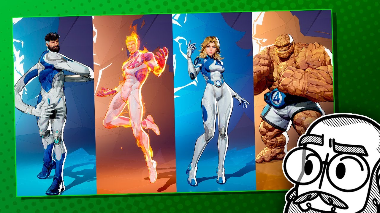 TBSkyen reacts to Marvel Rivals' Fantastic 4 character designs