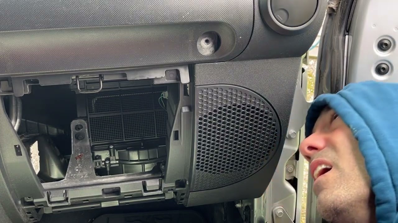 2010 Jeep Wrangler replacing a heater core