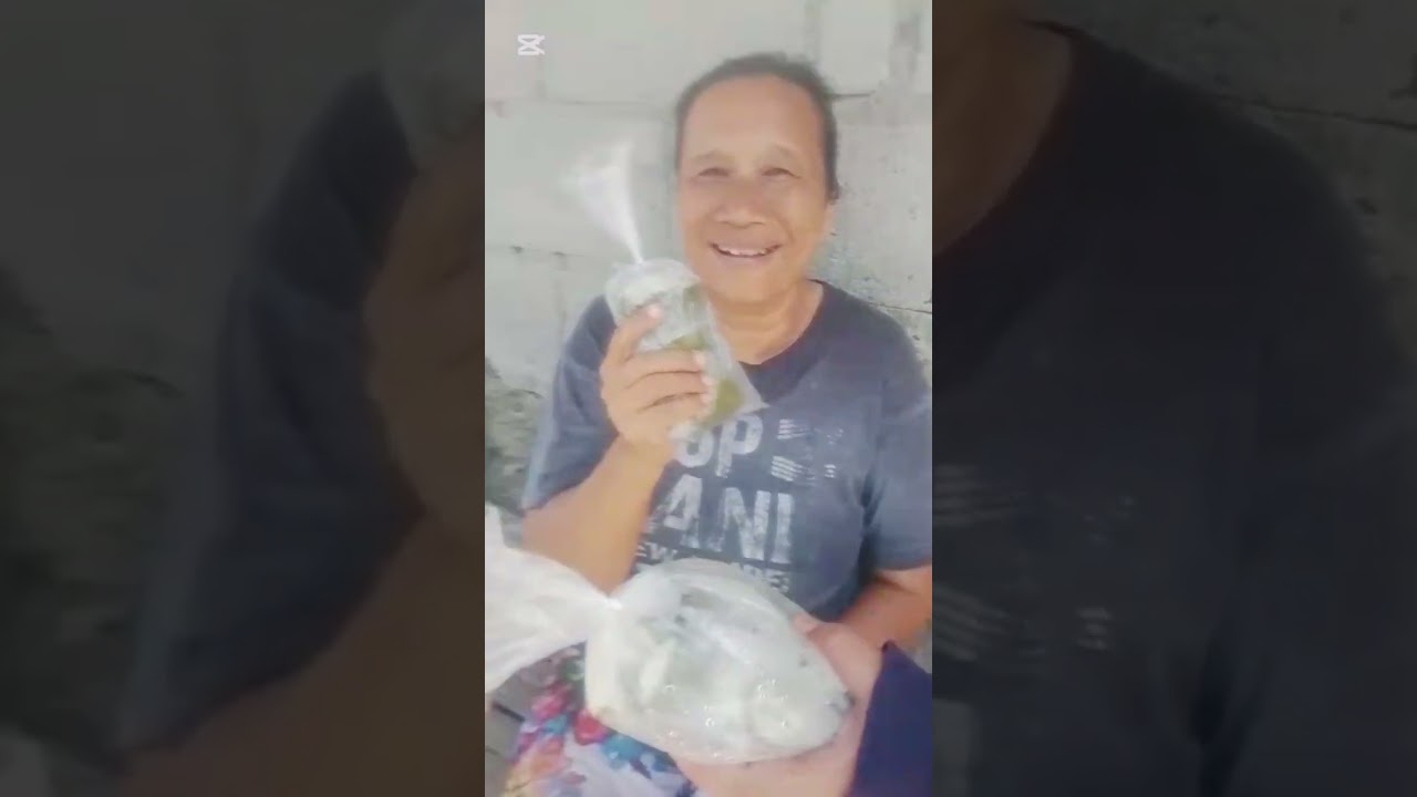 Heartfelt. Brgy Sua, Sharing BiBingka Snack for everyone 