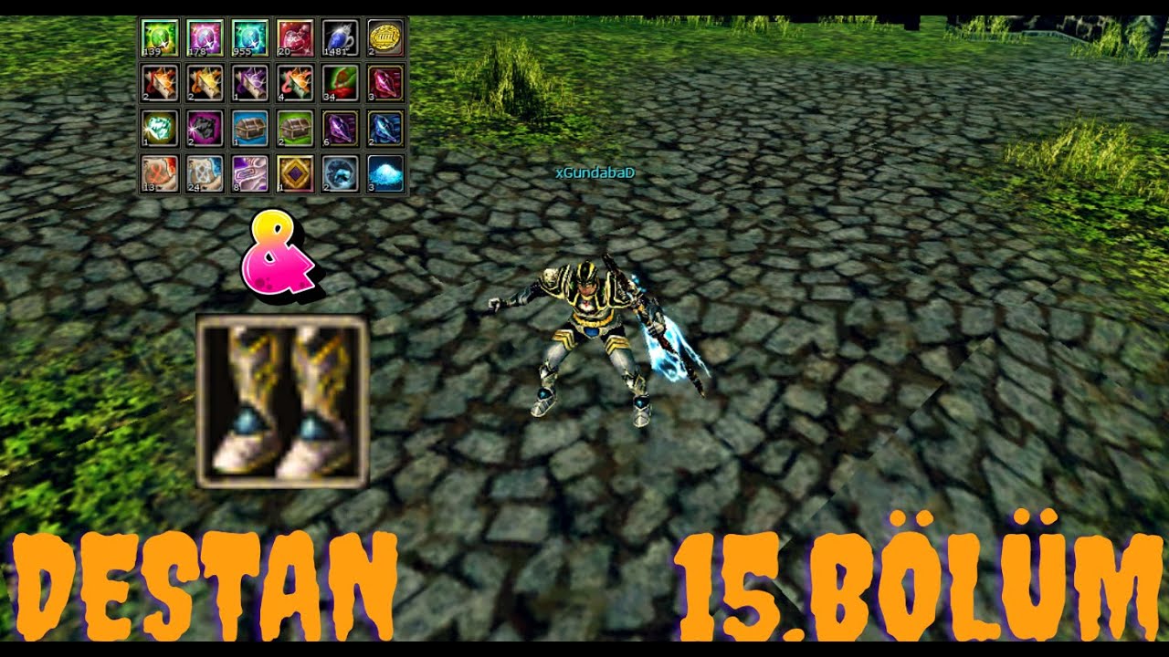 DESTANIN SOLO OK&Ccedil;USU #15 SET BİTİYOR! GB Y&Uuml;KSEK OLUNCA DESTAN l D&Uuml;MEN FARM l SIFIRDAN KNİGHT ONLİNE