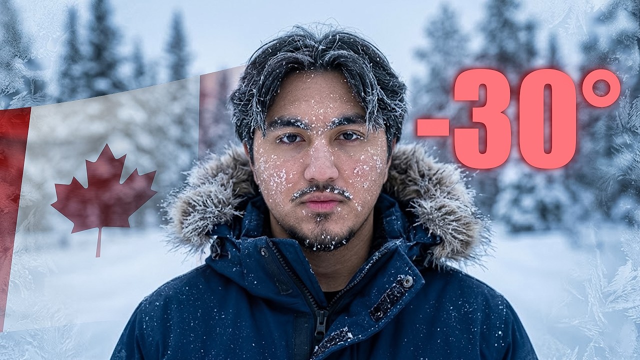 Nobody Warned Me About Canadian Winters… (-30°C is CRAZY)