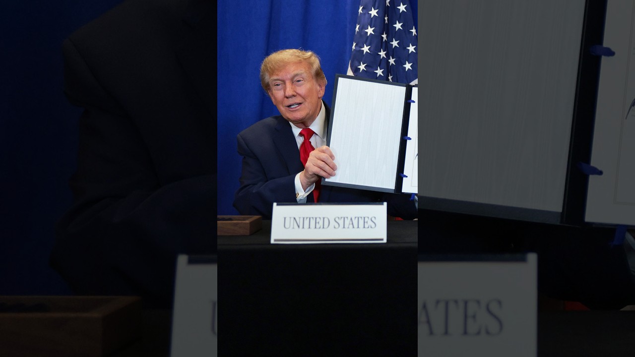 Trump signs deal over U.S. military presence in Greenland