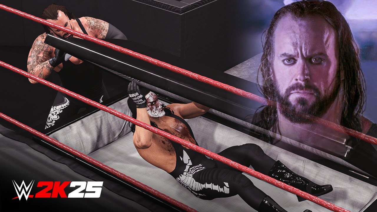 WWE Dream Match - Undertaker vs Sting - Casket Match - RAW 2000 - A Match That Never Happened! [4K]