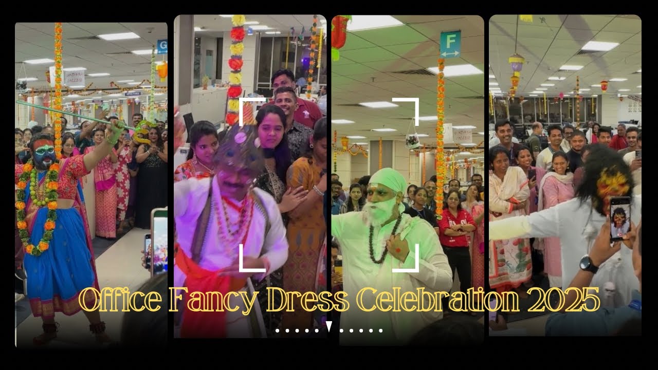 🎭 Office Fancy Dress Celebration 2025 | Hilarious Performances | Diwali Celebration Vibes ✨🎉