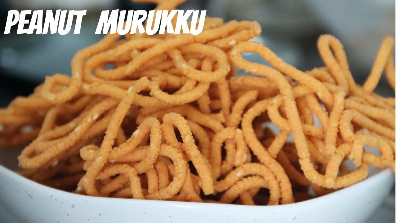 Crispy & Tasty peanut chakli | Groundnut Murukku | Instant & Easy Snack |