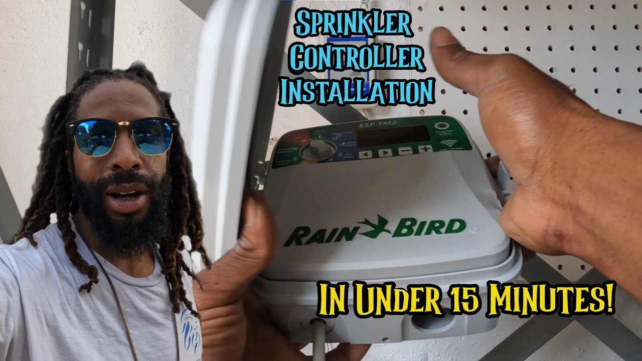 How to Change Sprinkler Controller | Under 15 Minutes | Rainbird