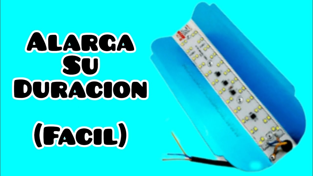 Reparacion de Reflector LED - (Disminución de Corriente y Potencia)