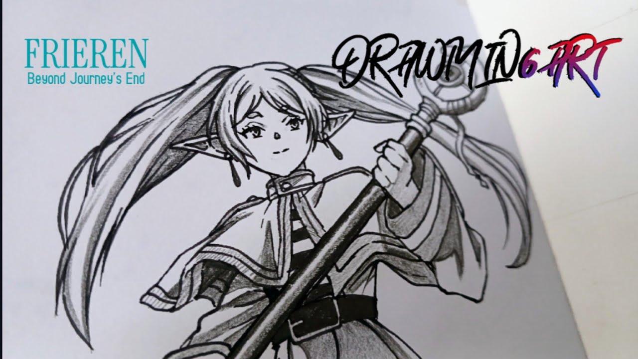 How to draw Frieren: Beyond Journey's End